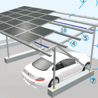 pengeluar sistem pemasangan solar carport