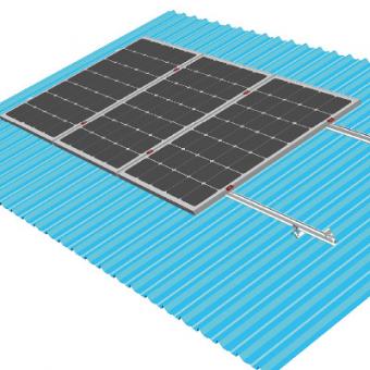 pemasangan solar bumbung logam T-Hook borong