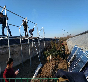  Shandong projek demonstrasi rumah hijau pertanian fotovoltaik