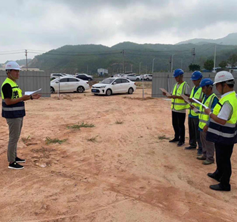  1.7658MW projek penjanaan tenaga fotovoltaik diedarkan di Jinlong Taman baru nadir bumi, Mengubah, Fujian 